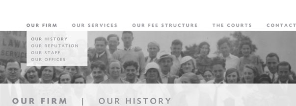 Our Firm: Our History